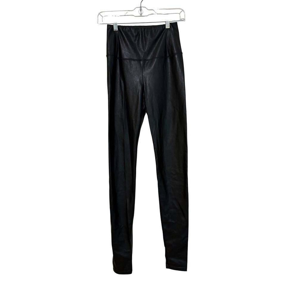 Wilfred Free Daria Pant Black Faux Leather High Waisted Leggings Womens Small